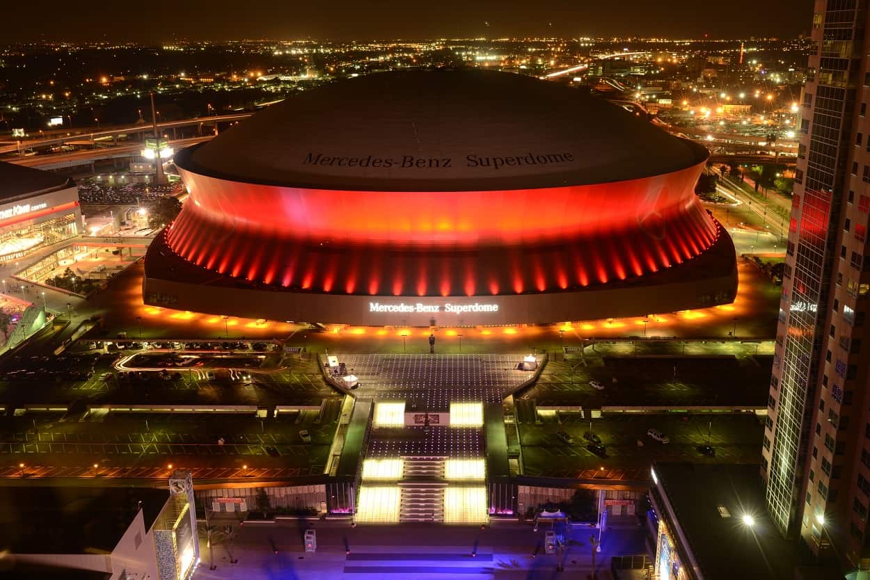 The Superdome and the New Orleans Saints