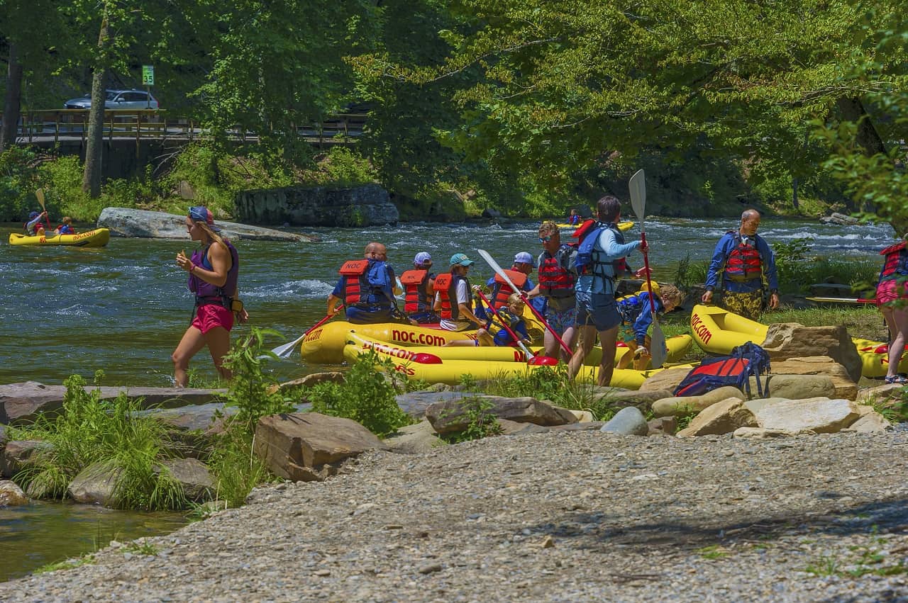 Asheville Kayaking and River Rafting