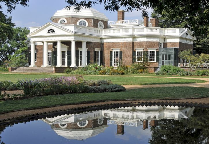 Thomas Jefferson's Monticello, Charlottesville, Virginia