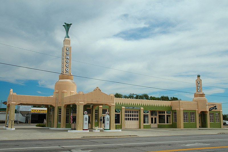 U-Drop Inn, Shamrock, Texas