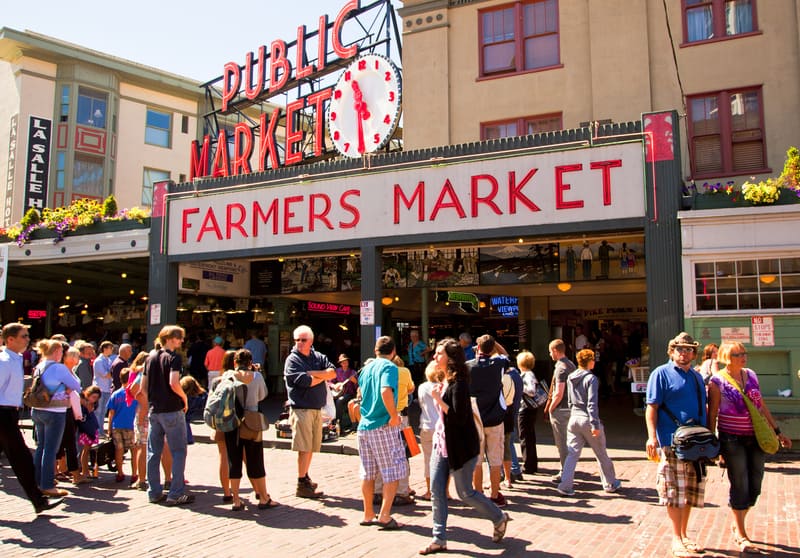 Pike Place Market, Washington