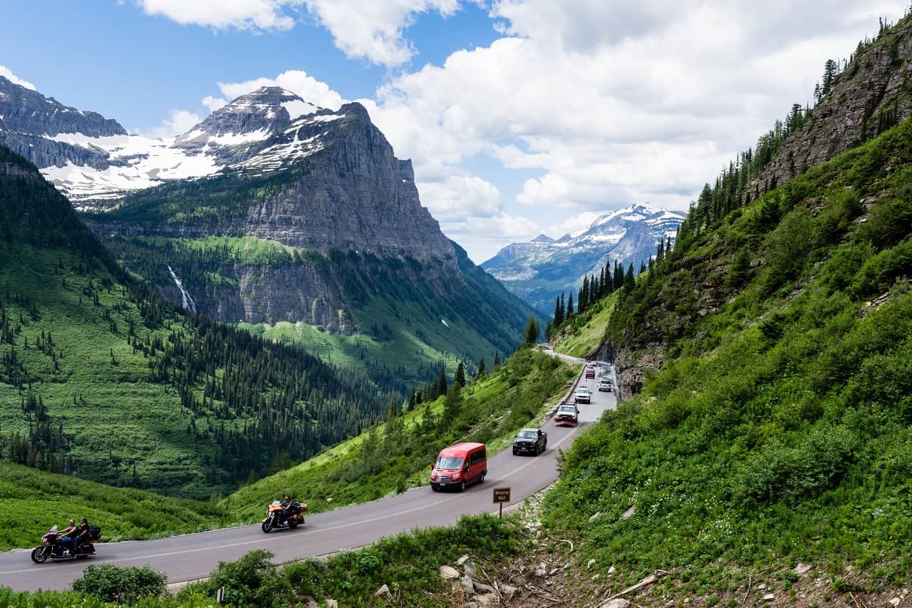 Going-to-the-Sun Road, Glacier NP, Montana