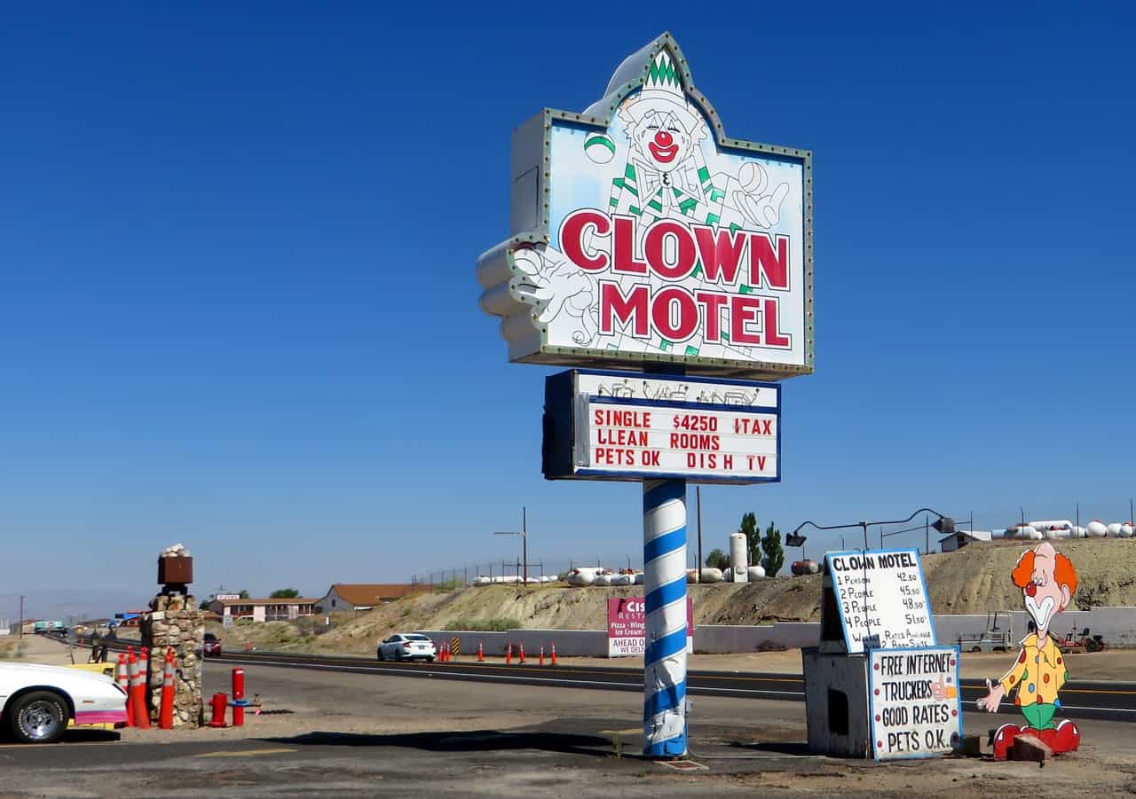 The Clown Motel, Tonopah, Nevada