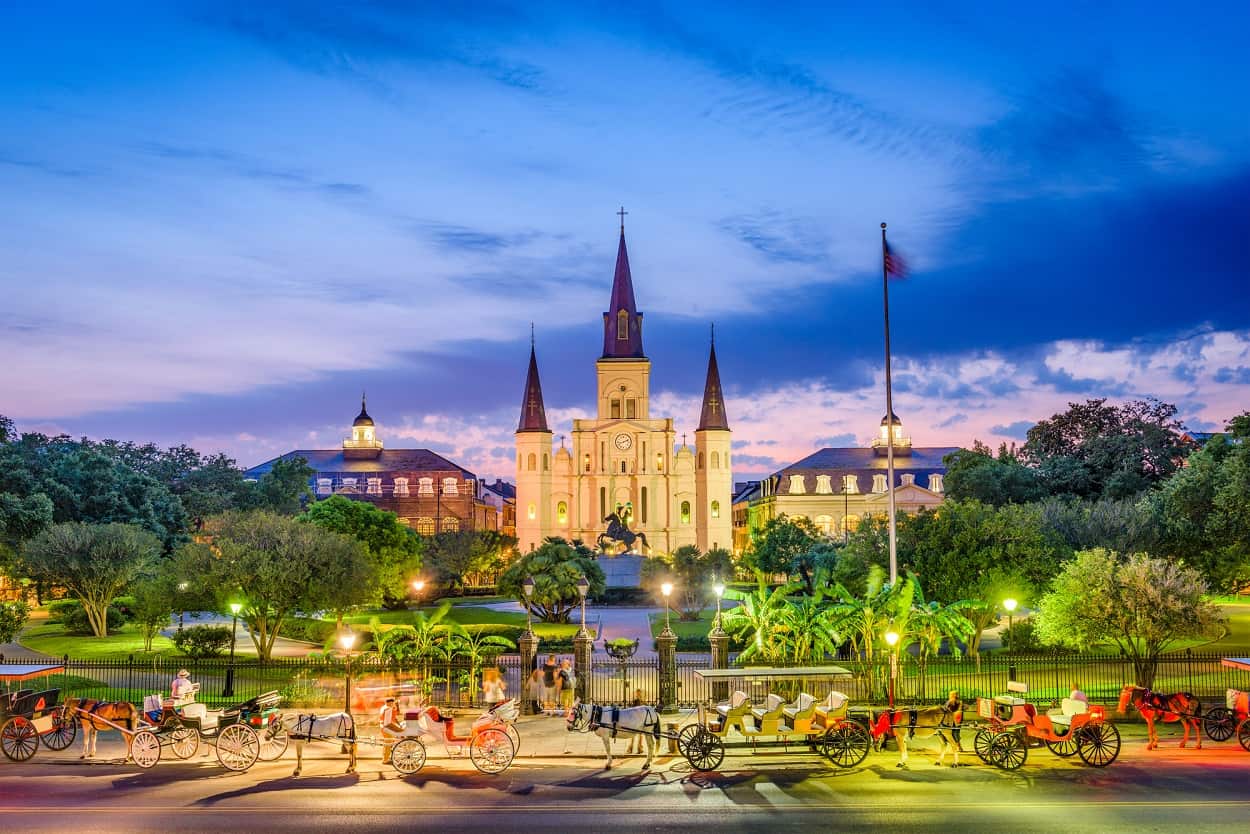 St Louis Cathedral, New Orleans, Louisiana