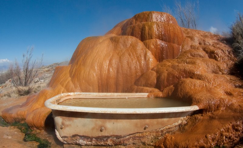 Mystic Hot Springs, Monroe, Utah