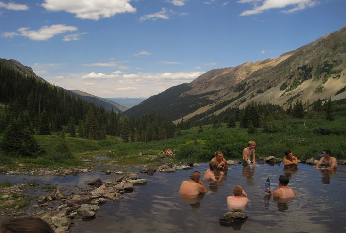 Conundrum Hot Springs, Aspen, Colorado