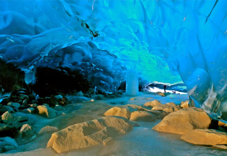 Mendenhall Glacier Ice Caves, Alaska