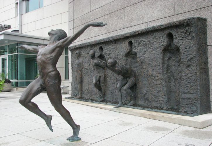 Freedom Sculpture by Zenos Frudakis, Philadelphia, Pennsylvania