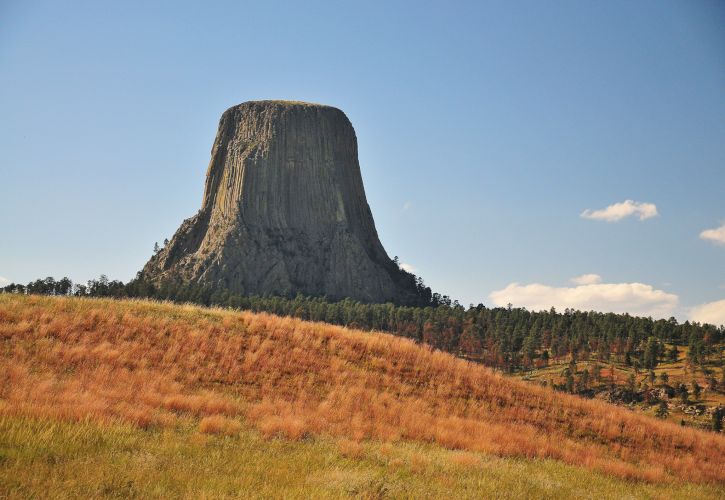 thumbnail image 2 of Devil's Tower Wyoming Travel Magnet - 4 Inch United States Landmark Art Magnet 2 of 13