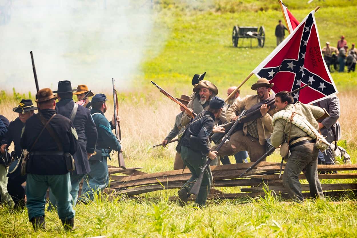 Battle of Gettysburg Reenactment, Gettysburg, Pennsylvania