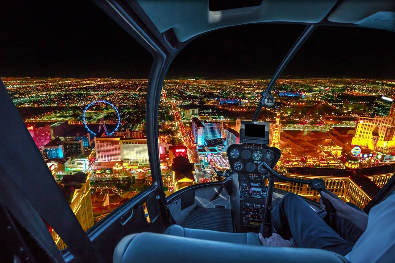 Helicopter Ride Over the Strip