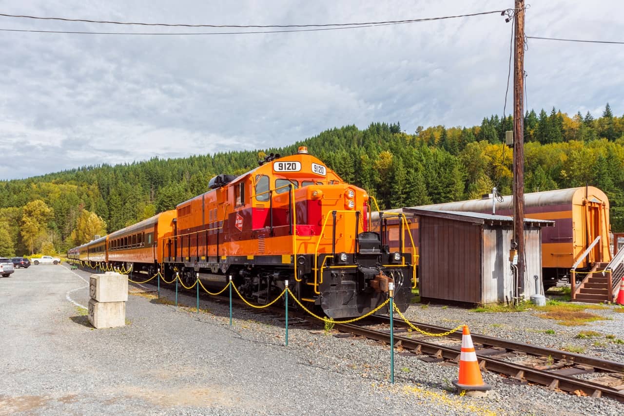 Mount Rainier Scenic Railroad and Museum - Elbe, WA